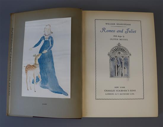 Shakespeare, William - Romeo and Juliet, illustrated by Oliver Messel,